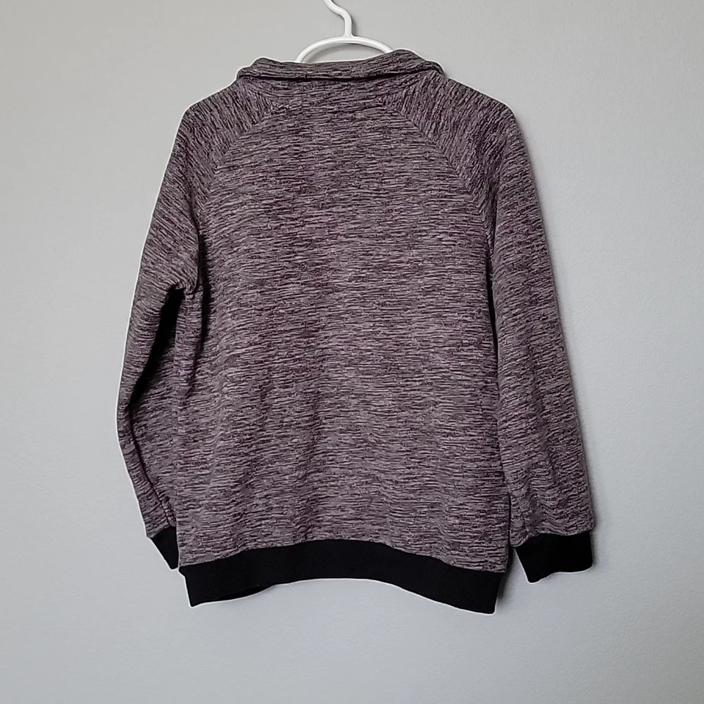 Gymboree gray quarter zip fleece pullover 5-6